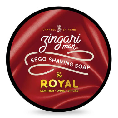 Savon de rasage crémeux "The Royal" signé Zingari Man