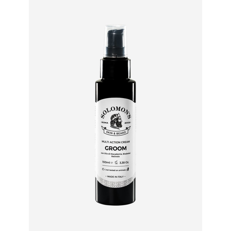 Crème Multi-action Visage & Barbe "Groom" Solomon's Beard