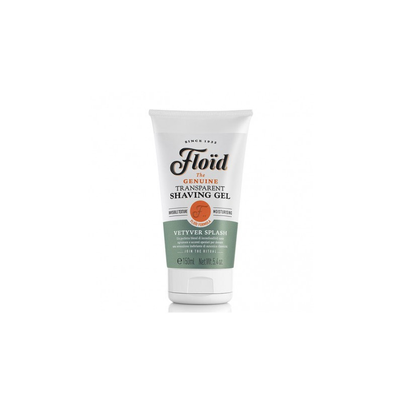 Gel de Rasage "Vetyver Splash" 125ml Floïd the Genuine
