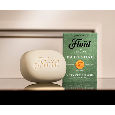 Savon solide pour le corps 120g "Vetyver Splash" Floïd