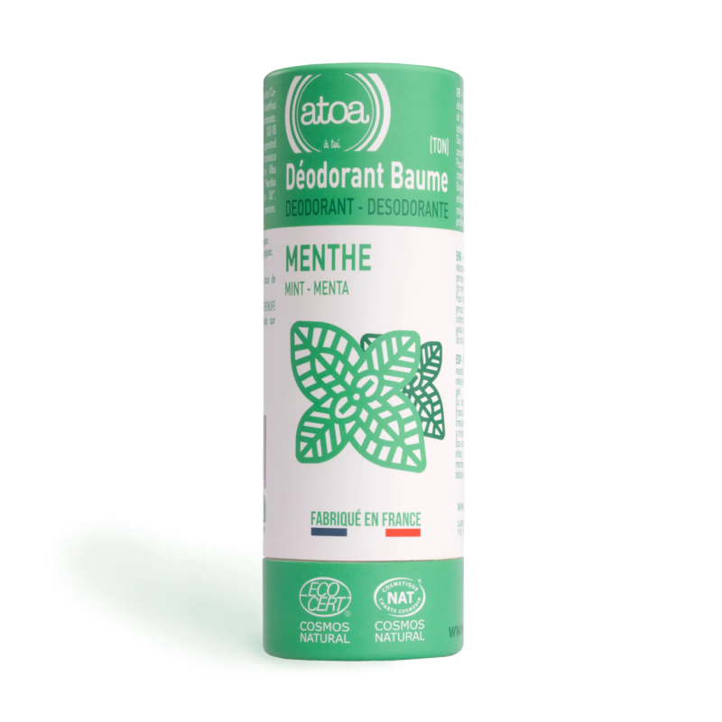 Déodorant baume Atoa Menthe pour homme