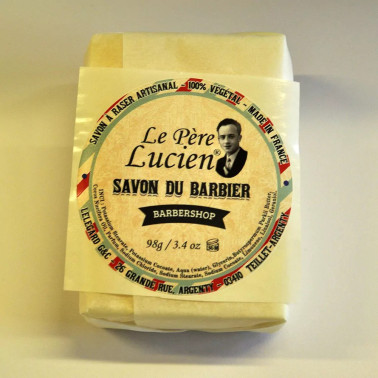 Recharge Savon de rasage Père Lucien parfum Barbershop