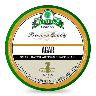 Savon de rasage "Agar" Stirling Soap Company