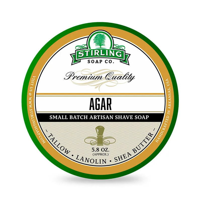 Savon de rasage "Agar" Stirling Soap Company