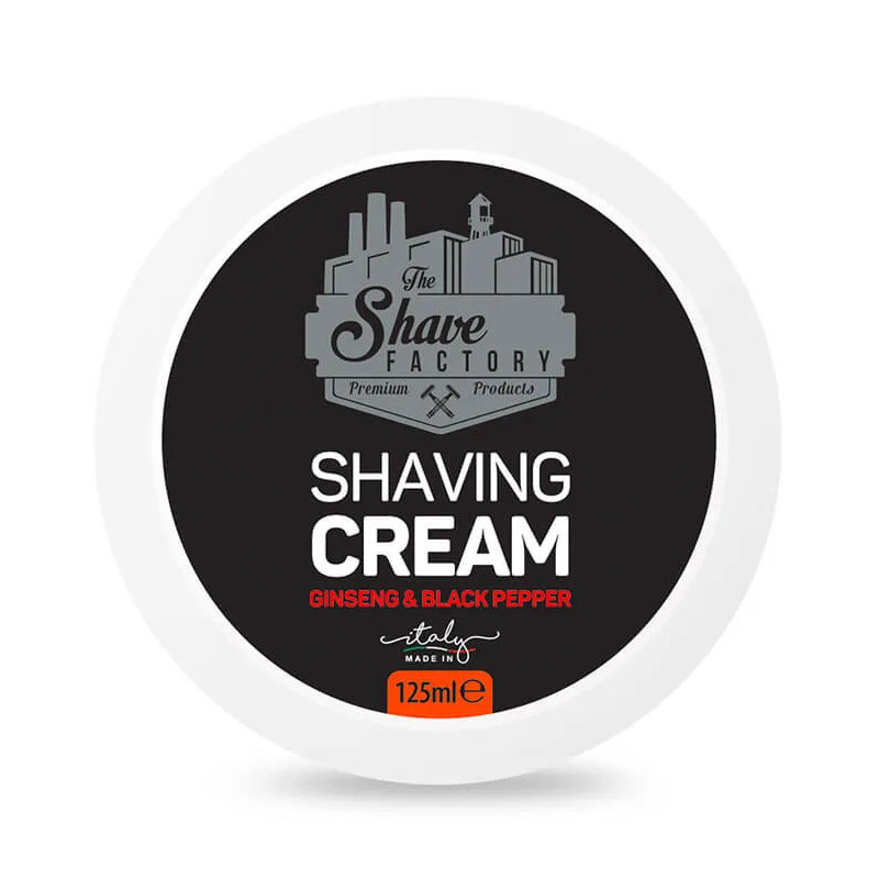 Savon à raser "Ginseng & Black Pepper" The Shave Factory