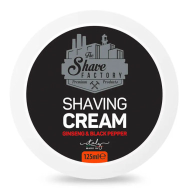 Savon à raser "Ginseng & Black Pepper" The Shave Factory