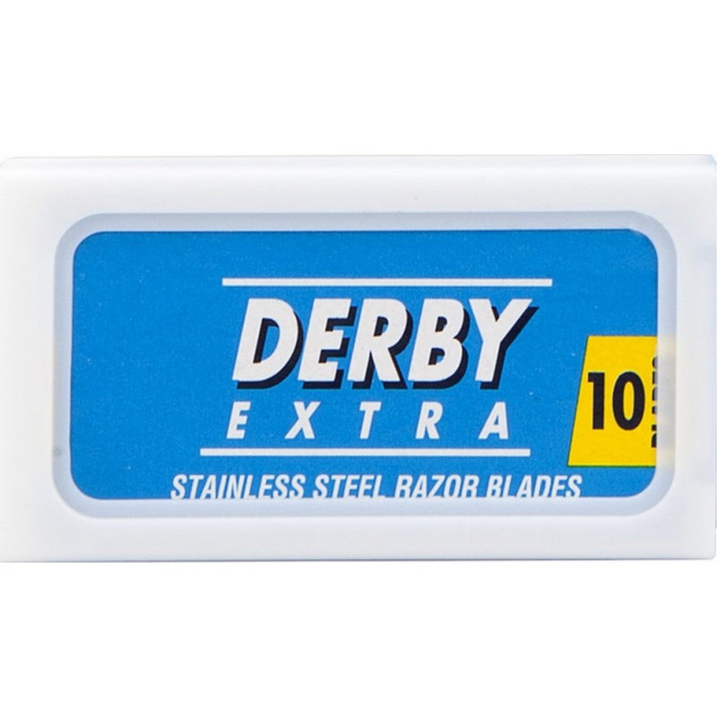 Double Lames DERBY Blue Extra de sécurité et shavette