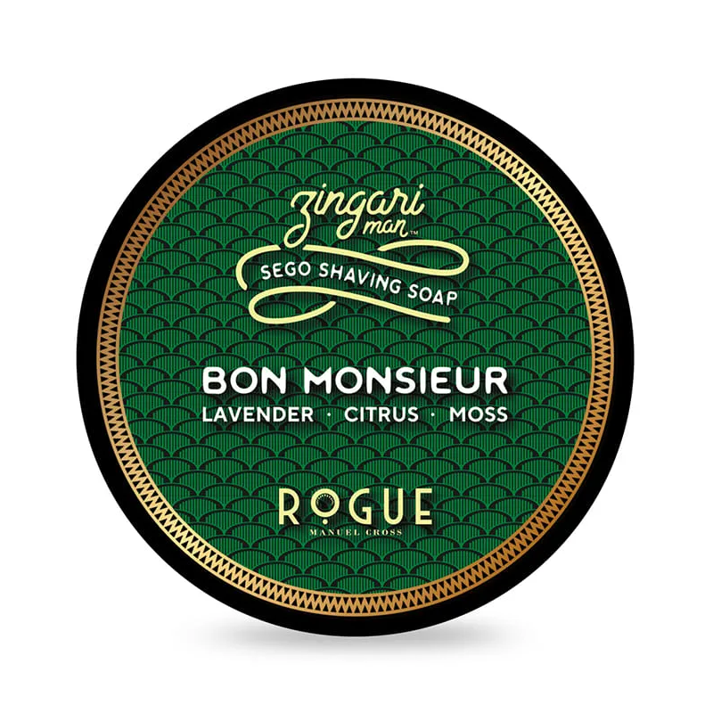 Savon de rasage "Bon Monsieur" signé Zingari Man 142g