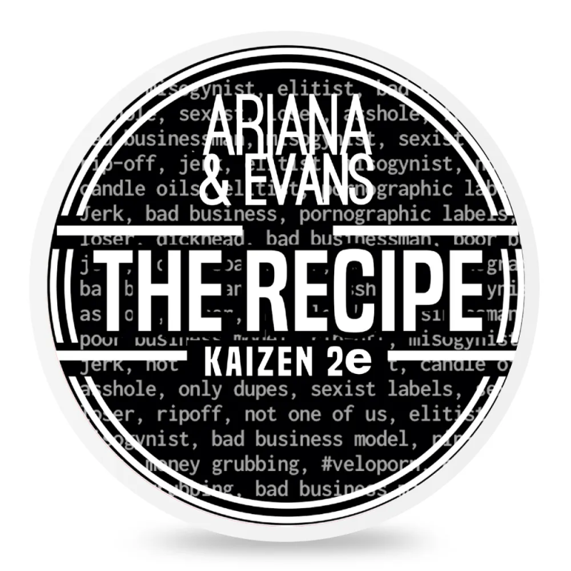 Savon de rasage "The Recipe" K2E Ariana & Evans