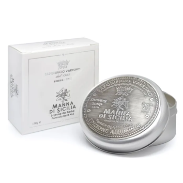 Savon de rasage classique a la manna de Sicile