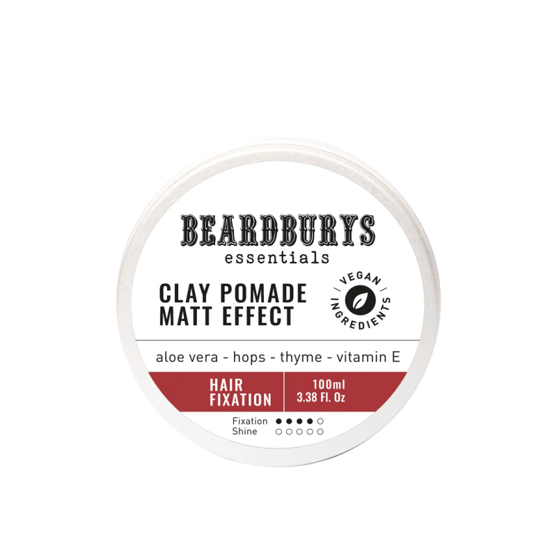 Cire "Clay Pomade Matt Effect" Beardburys Essentials