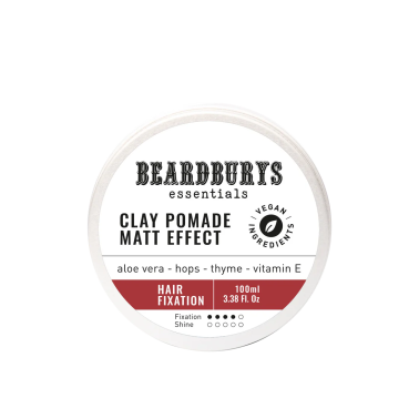 Cire "Clay Pomade Matt Effect" Beardburys Essentials