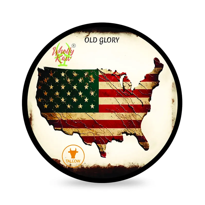 Savon de rasage "Old Glory" de la marque Wholly Kaw