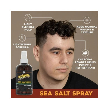 Spray coiffant à l'eau de mer Suavecito