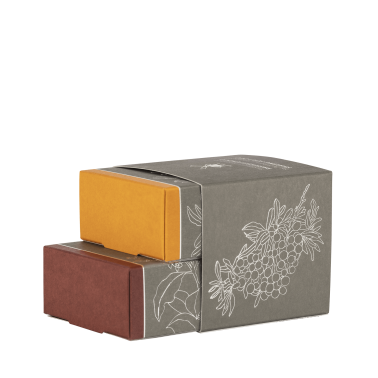 Duo de Savons - Mühle à l'argousier et bois de santal
