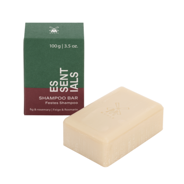 Shampoing solide - Muhle Essentials, romarin et figue  Shampoing solide - Muhle Essentials, romarin et figue