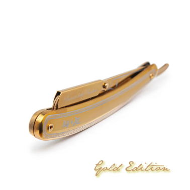 Rasoir shavette "Premium Gold" Hey Joe