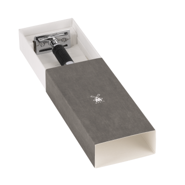 Rasoir de sécurité - Mühle NEO, manche chormé et noir