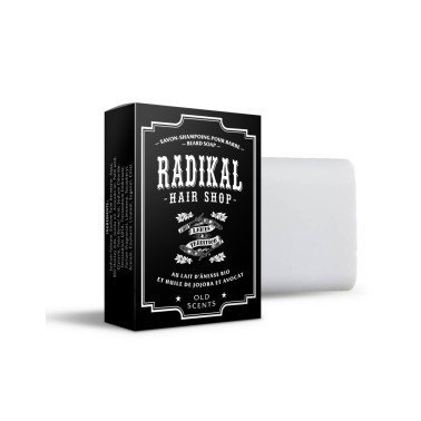 Shampoing barbe solide "Old Scents" - Radikal Hair Shop  