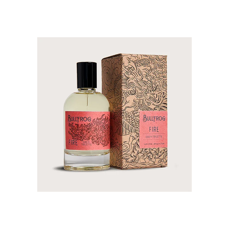 Eau de Toilette "Fire" flacon de 100ml de la marque Bullfrog