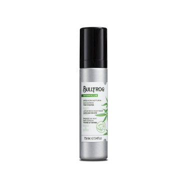 Masque de nuit hydratant anti-stress de la marque Bullfrog