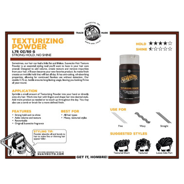 Art du Barbier, Poudre texturisante Suavecito