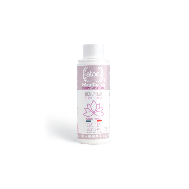 Recharge Déodorant roll-on Atoa rechargeable Nenuphar