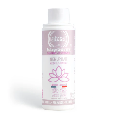 Recharge Déodorant roll-on Atoa rechargeable Nenuphar