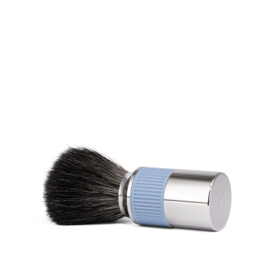 Blaireau de rasage, poils synthétiques - Mühle Neo bleu glacier
