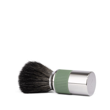 Blaireau de rasage, poils synthétiques - Mühle Neo vert sauge