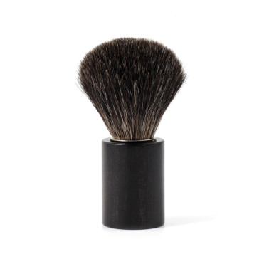 Blaireau Gentleman Barbier "Collection 1990" en Bois d'Ebène