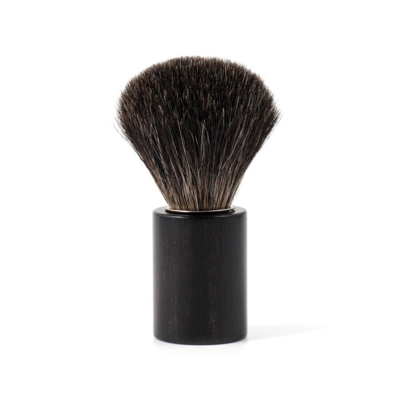 Blaireau Gentleman Barbier "Collection 1990" en Bois d'Ebène