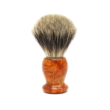 Blaireau Gentleman Barbier en bois de bouleau