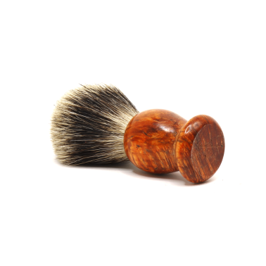 Blaireau Gentleman Barbier en bois de bouleau