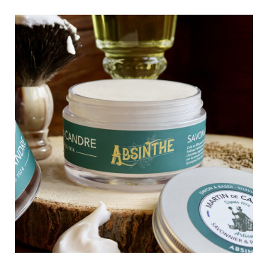 Savon à raser 200g parfum "Absinthe" Martin de Candre