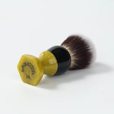 Blaireau de rasage "Victorin" avec noeud de la marque Yaqi
