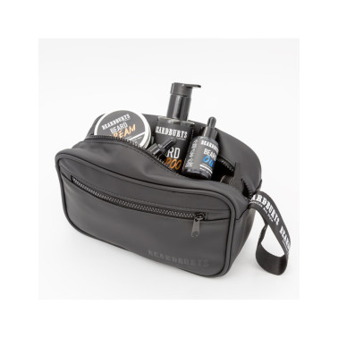 Trousse de toilette noire "Black Edition" signé Beardburys
