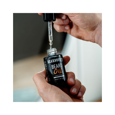Huile de soin pour la barbe Amber Midnight Beardburys
