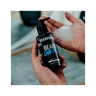 Shampoing O.H. barbe et moustaches nettoie Beardburys