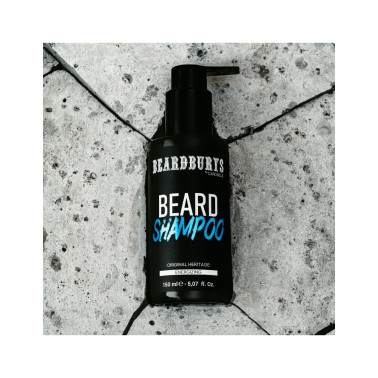 Shampoing O.H. barbe et moustaches nettoie Beardburys