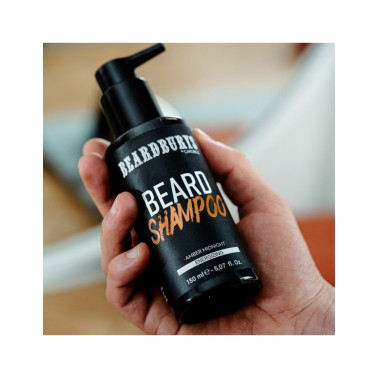 Shampoing barbe et moustaches Amber Midnight Beardburys