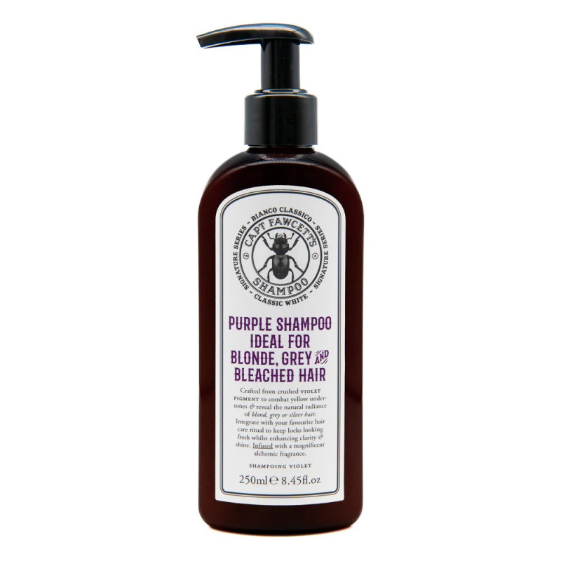 Shampoing cheveux "Bianco Classico" Capt. Fawcett's Ricky Hall