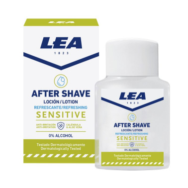Lotion après-rasage "Sensitive" - LEA - Flacon de 125ml
