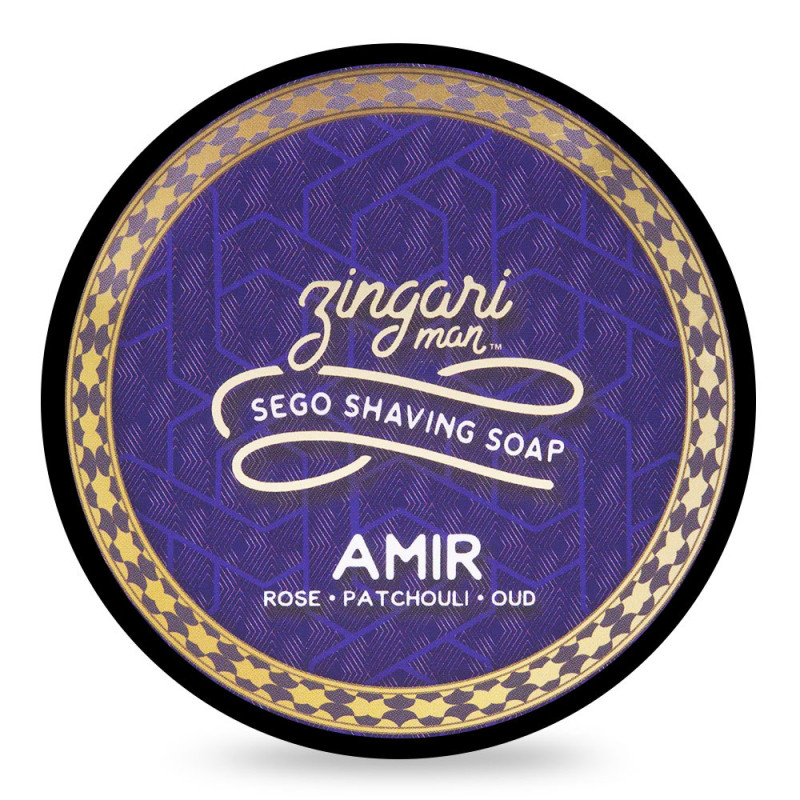 Savon de rasage crémeux "Amir" signé Zingari Man 148g