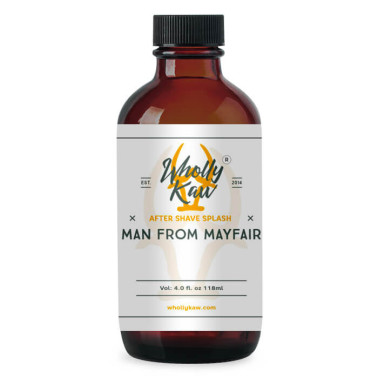 Après Rasage "Man from Mayfair" de la marque Wholly Kaw
