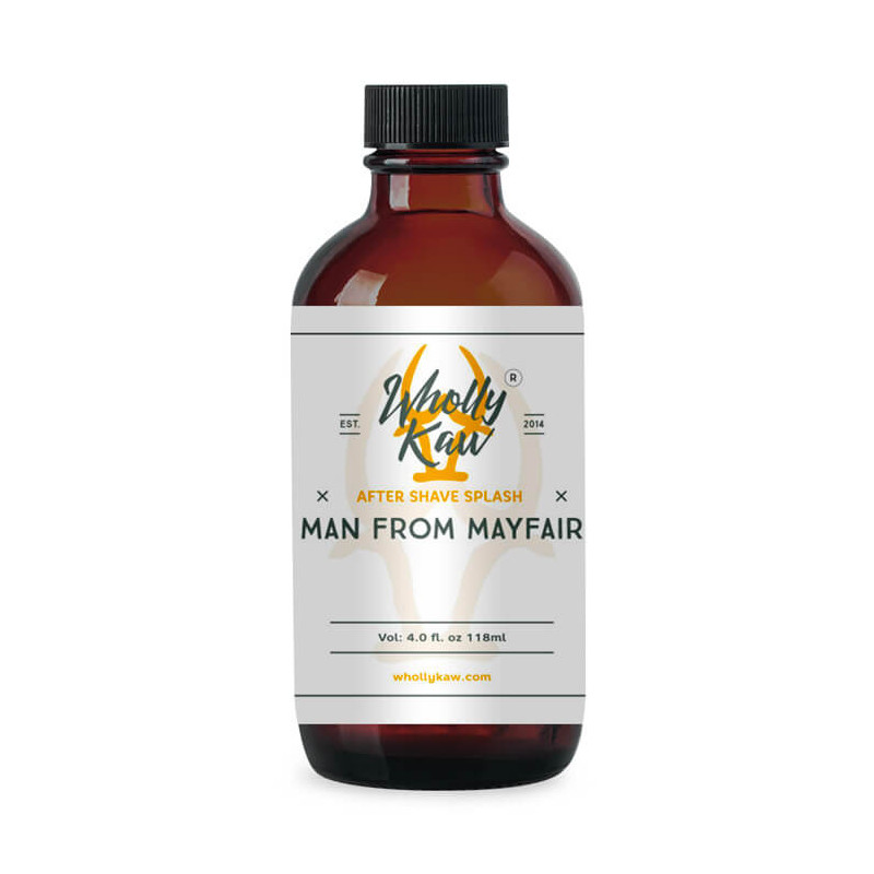 Après Rasage "Man from Mayfair" de la marque Wholly Kaw