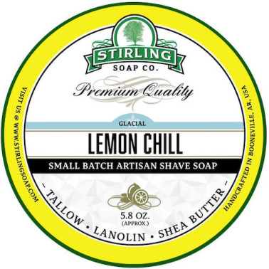 Savon de rasage "Lemon Chill" Stirling Soap Company