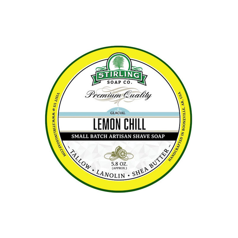 Savon de rasage "Lemon Chill" Stirling Soap Company