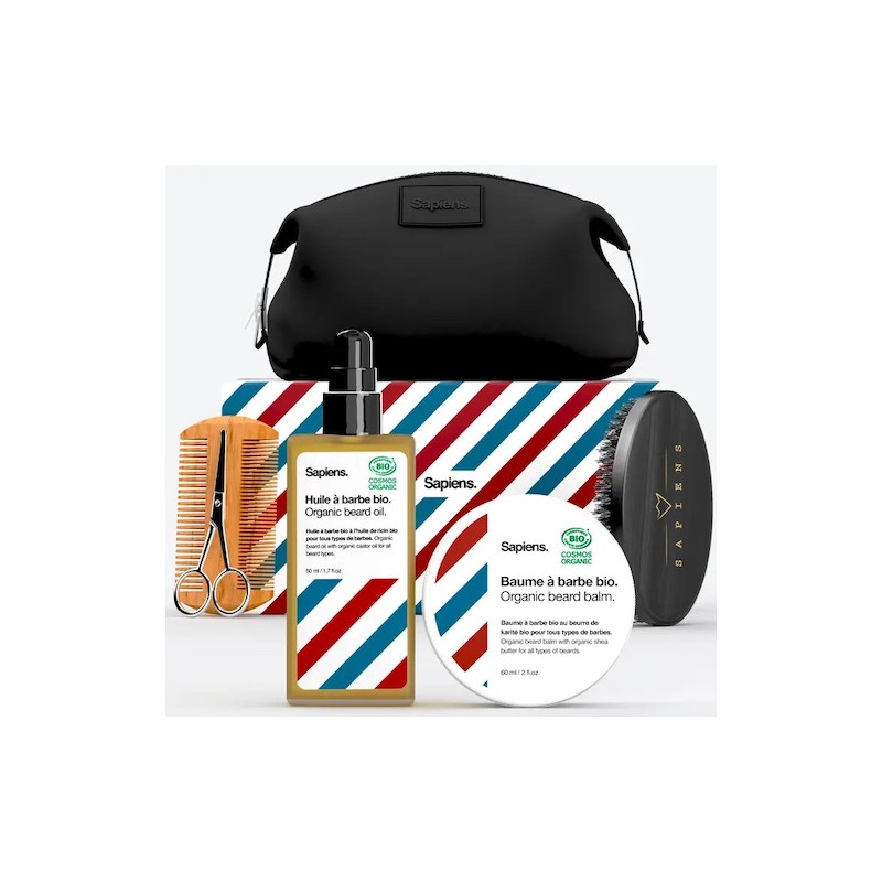 Kit Soins Barbe 6 produits Sapiens