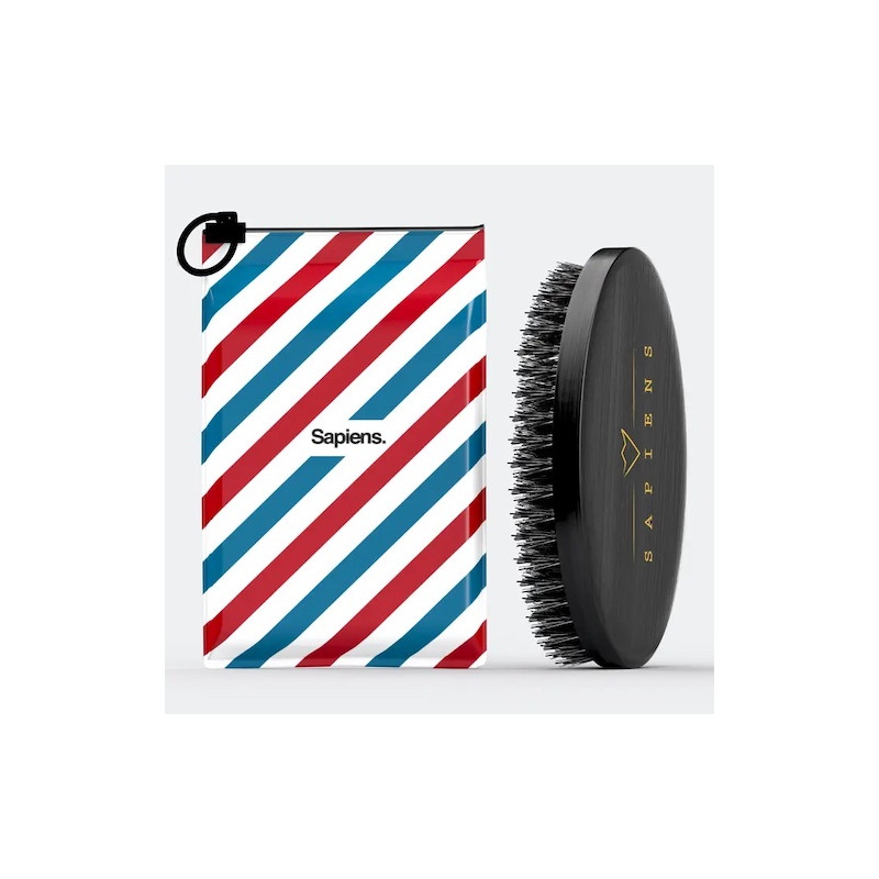 Brosse à Barbe en soie de sanglier Sapiens